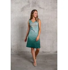 Spirit of OM - Kleid Bakti - green/smaragd