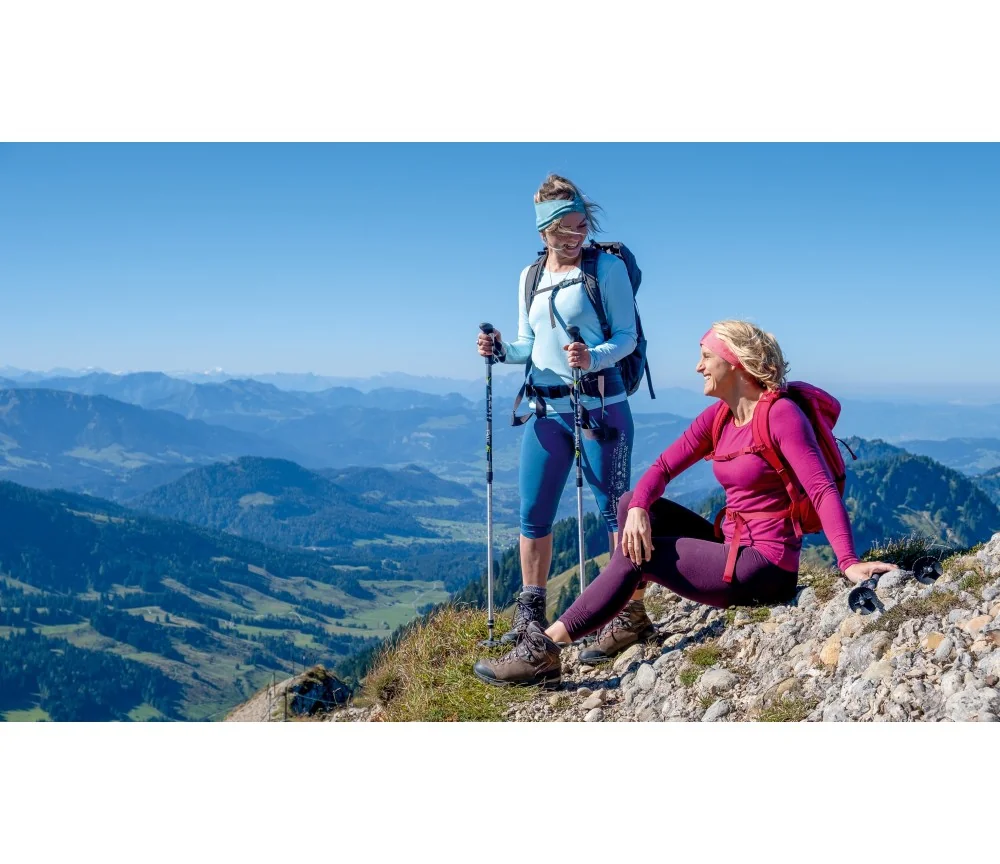 Spirit of OM - Langarm-Shirt Bambus - berry