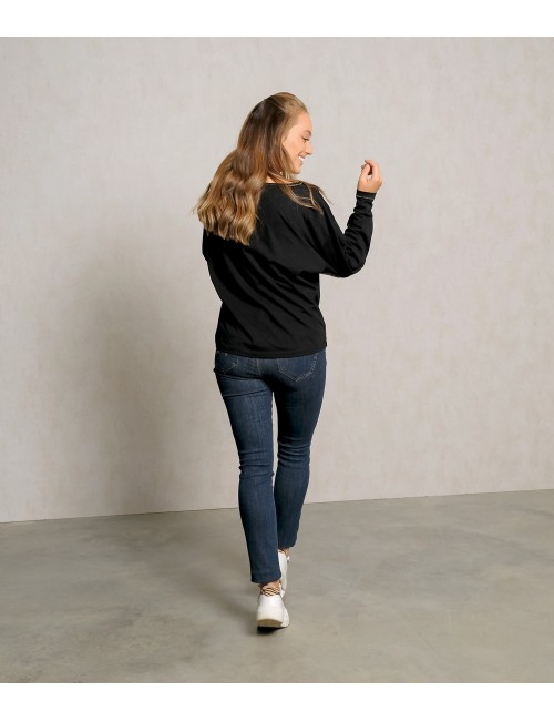 Spirit of OM - Oversize Shirt Motivation - schwarz