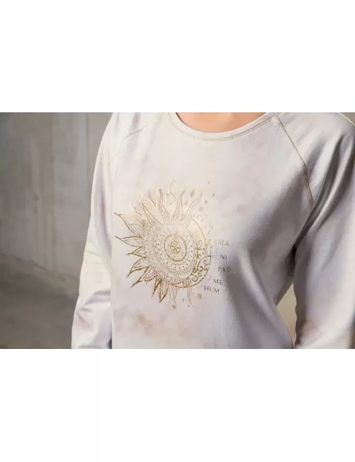 Spirit of OM - Sweaty OM Mani - natur/sand/gold