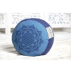 Spirit of OM - Meditationskissen - azur / ozeanblau