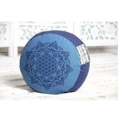 Spirit of OM - Meditationskissen - azur / ozeanblau