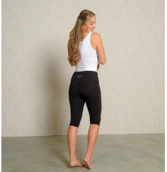 Spirit of OM - Yoga Leggings Capri - schwarz