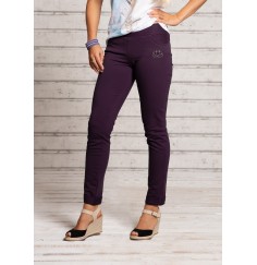 Spirit of OM - Jegging - aubergine