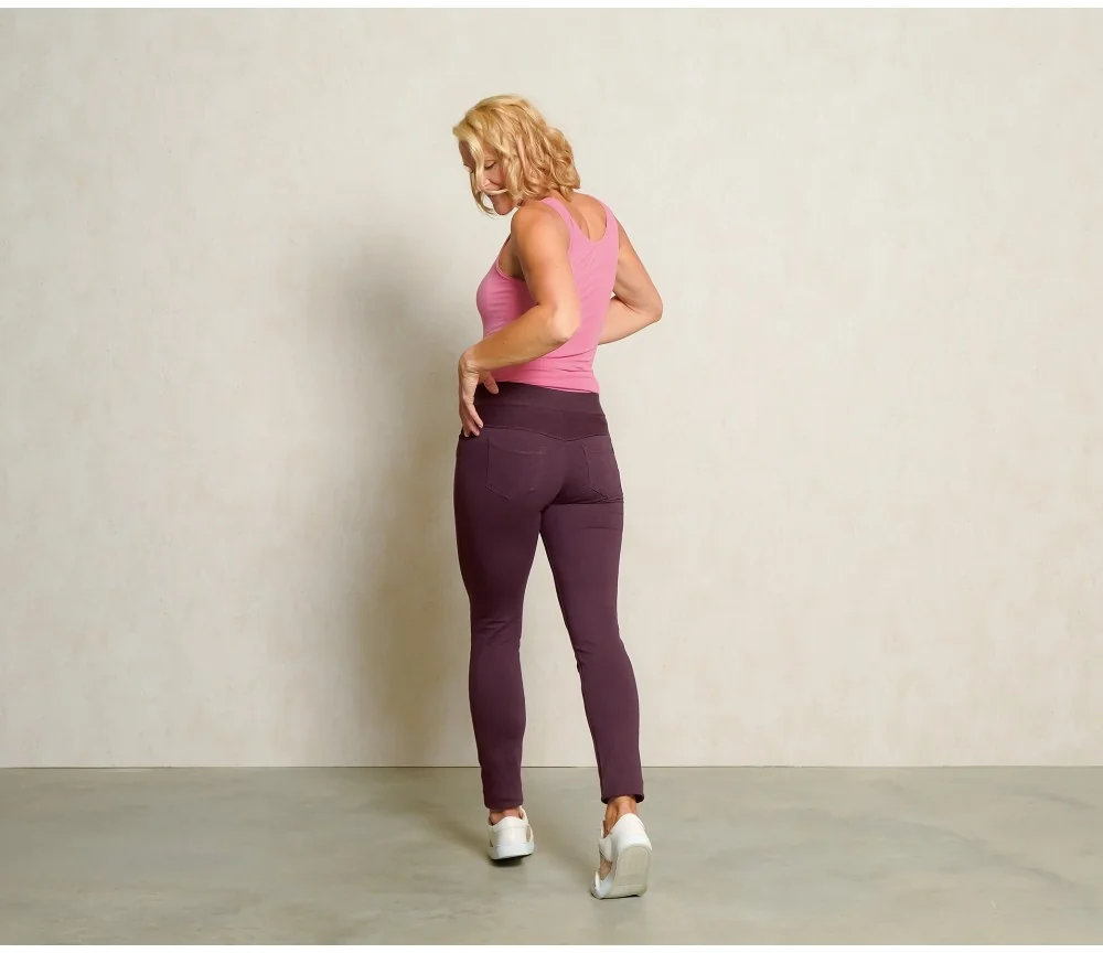 Spirit of OM - Jegging - aubergine