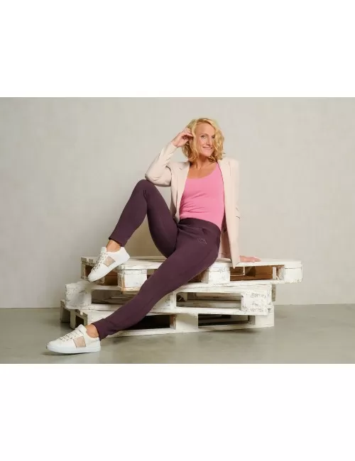 Spirit of OM - Jegging - aubergine