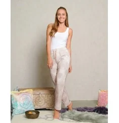 Spirit of OM - Pyjama-Hose - sahara