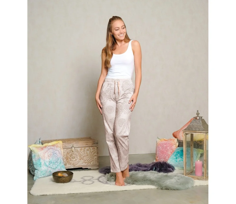 Spirit of OM - Pyjama-Hose - sahara