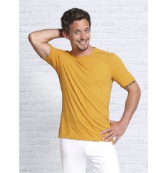 Spirit of OM - T-Shirt Bambus - maisgelb