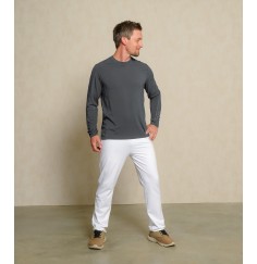 Spirit of OM - Longsleeve Bambus - turmalingrau