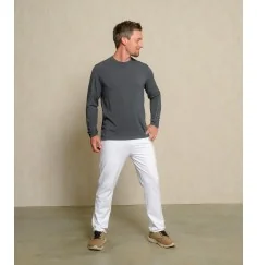 Spirit of OM - Longsleeve Bambus - turmalingrau