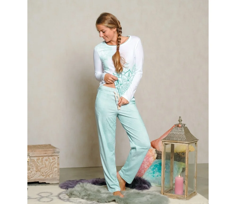 Spirit of OM - Pyjama-Hose - mint
