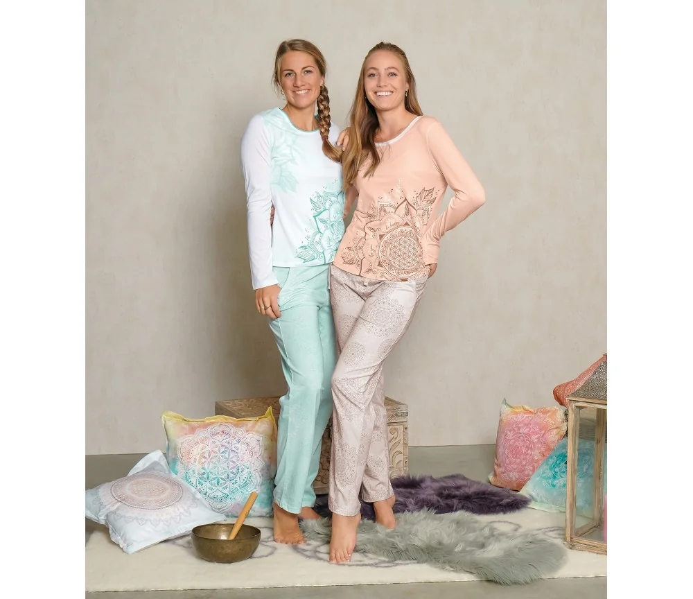 Spirit of OM - Pyjama-Hose - mint