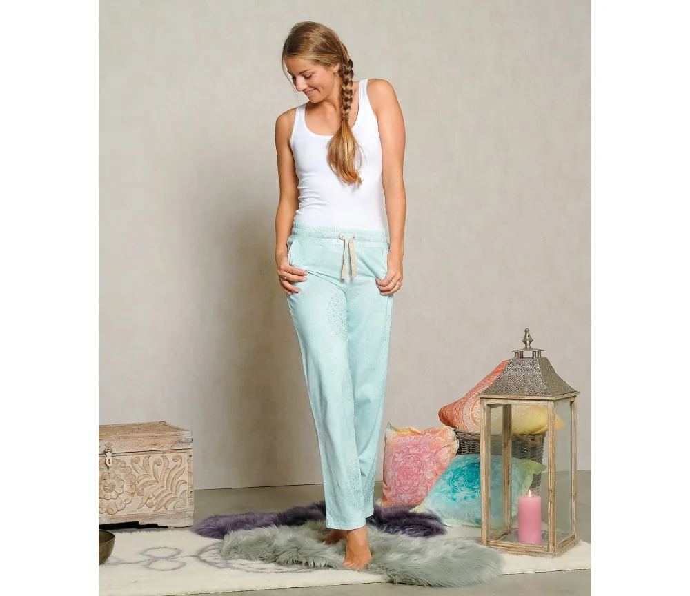 Spirit of OM - Pyjama-Hose - mint