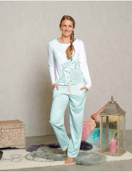 Spirit of OM - Pyjama-Hose - mint