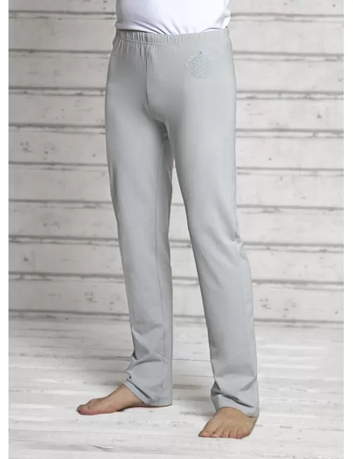 Spirit of OM - Wellnesshose Unisex - silbergrau
