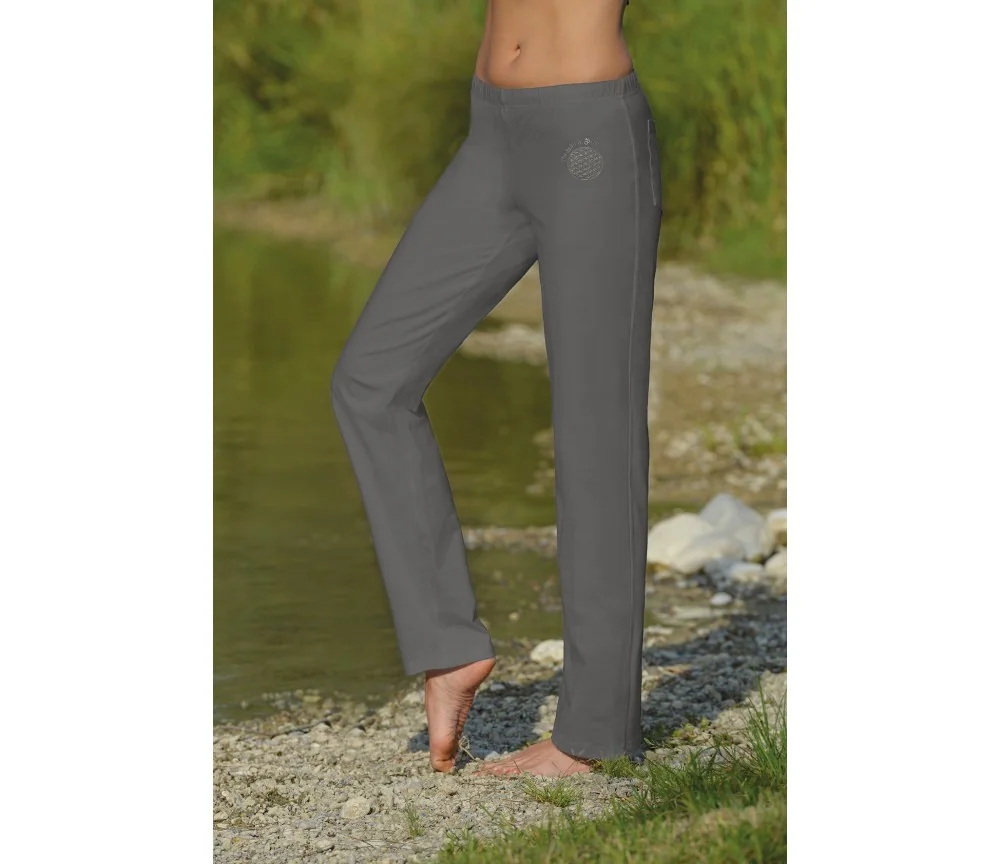 Spirit of OM - Wellnesshose Unisex - turmalingrau