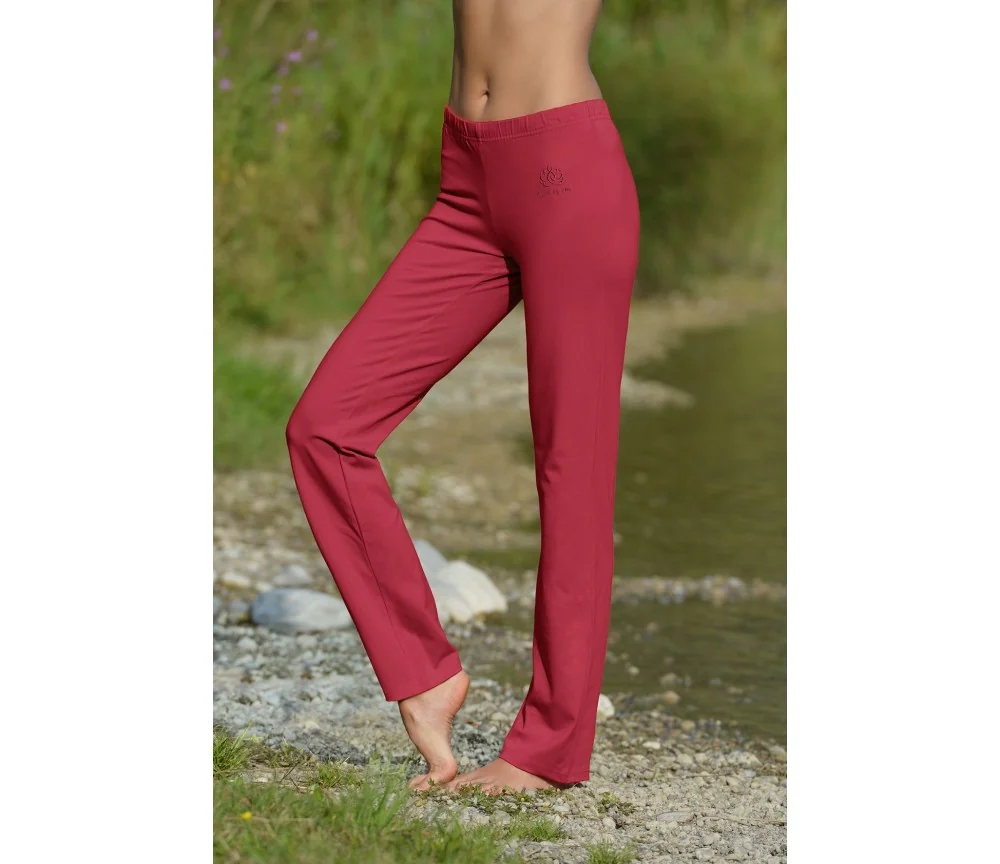 Spirit of OM - Wellnesshose Unisex - rosenrot