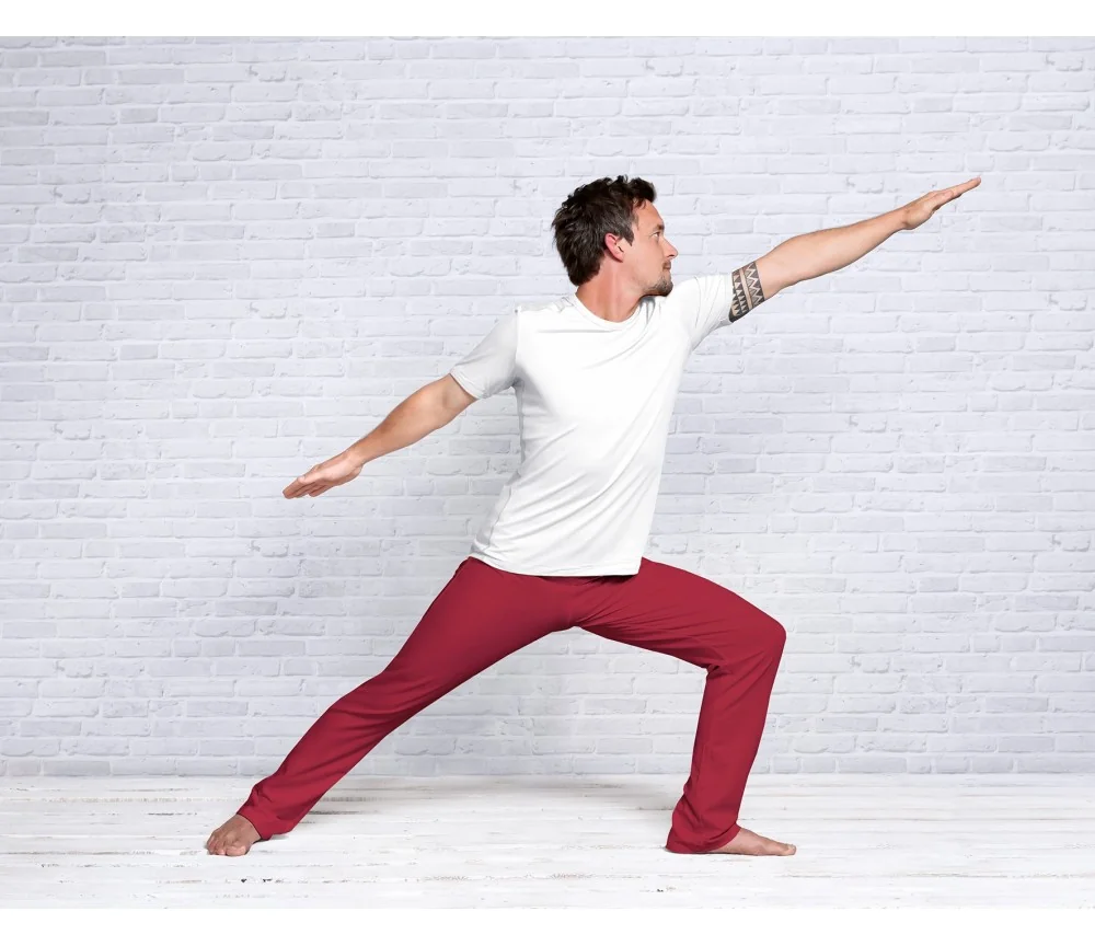 Spirit of OM - Wellnesshose Unisex - rosenrot