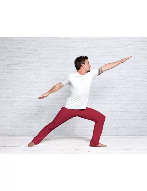 Spirit of OM - Wellnesshose Unisex - rosenrot