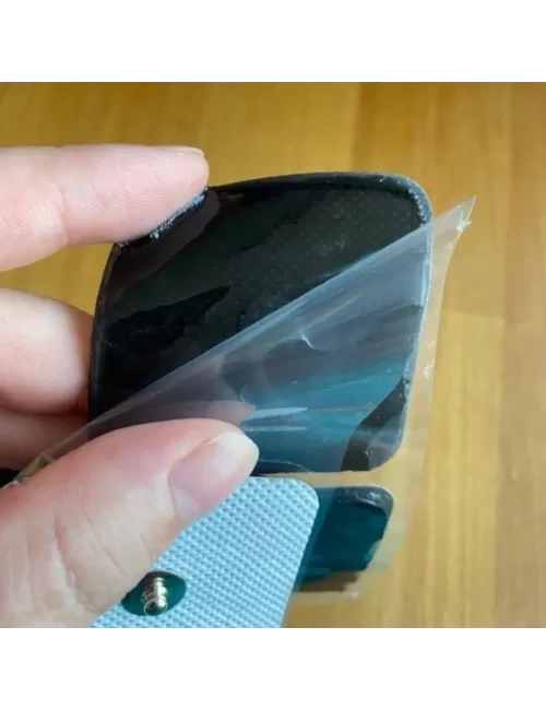 Klebe - Elektroden 4 er Pack 4eckig groß - für Healy Gerät, TimeWaver, Elektro- & Tens- Stimulationsgeräte