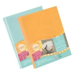 Spirit of OM - Spannbetttücher - für Kinder 120-140cm x 60-70cm - mango