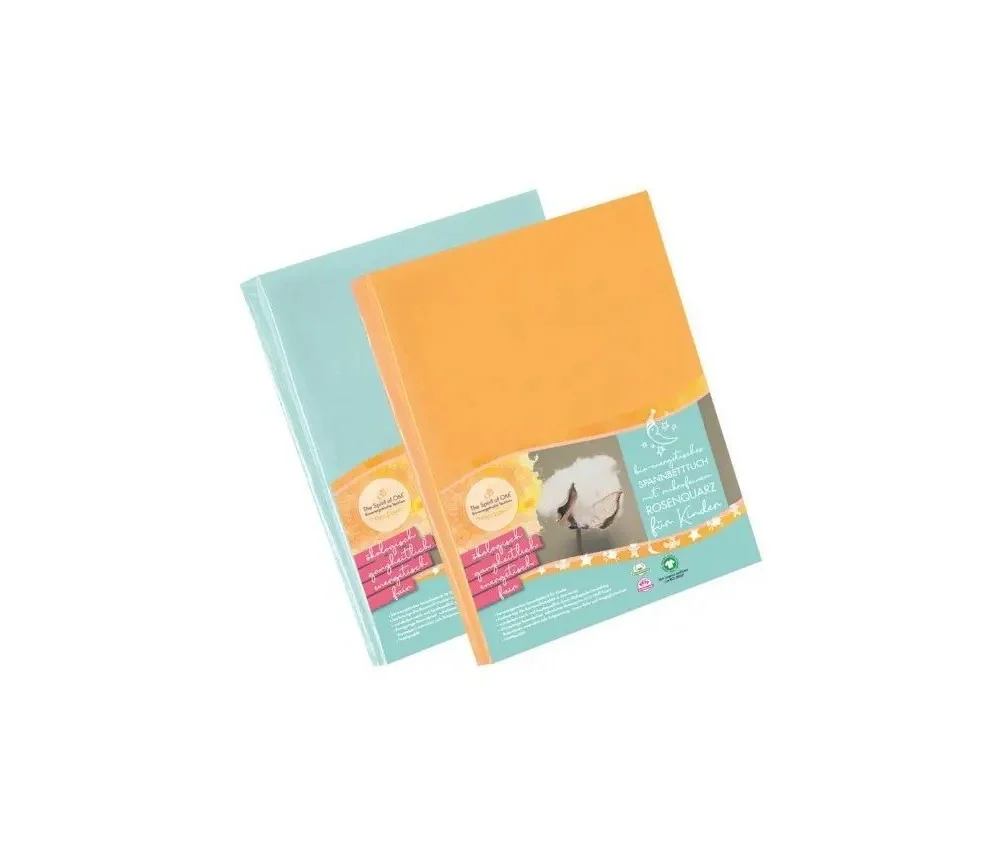 Spirit of OM - Spannbetttücher - für Kinder 120-140cm x 60-70cm - beach-blue