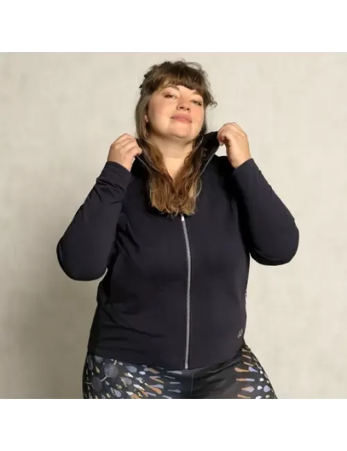 Spirit of OM - Damenjacke - dunkelblau