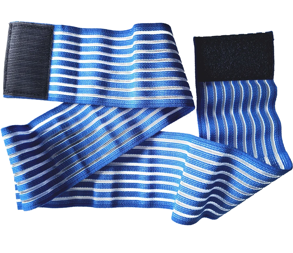 Fixier-, Klett-, & Befestigungsband elastisch - 80 x 8 cm - für Healy, TimeWaver, Elektro- & Tens- Stimulationsgeräte