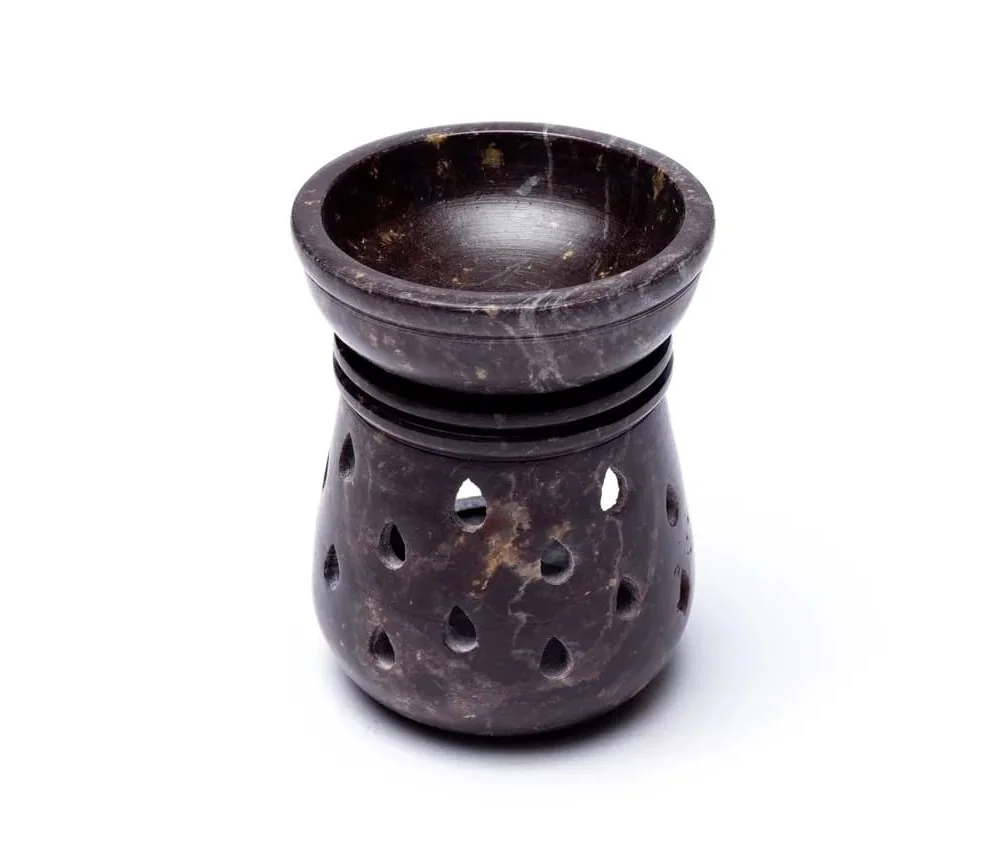 Aromalampe & Duftlampe - Tropfen - aus Speckstein ca.10x7,5cm