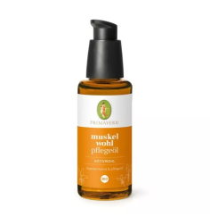 Primavera - Aroma Health Care - Aktivwohl Muskelwohl Pflegeöl bio - 50 ml