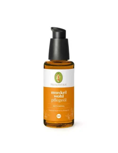 Primavera - Aroma Health Care - Aktivwohl Muskelwohl Pflegeöl bio - 50 ml