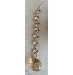 Hängende Dekoration - Fengshui - Fensterdekoration - Kristall - Champagner