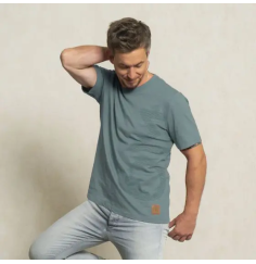 Spirit of OM - T-Shirt men OM - türkisblau