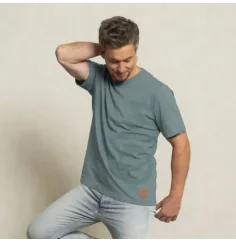 Spirit of OM - T-Shirt men OM - türkisblau