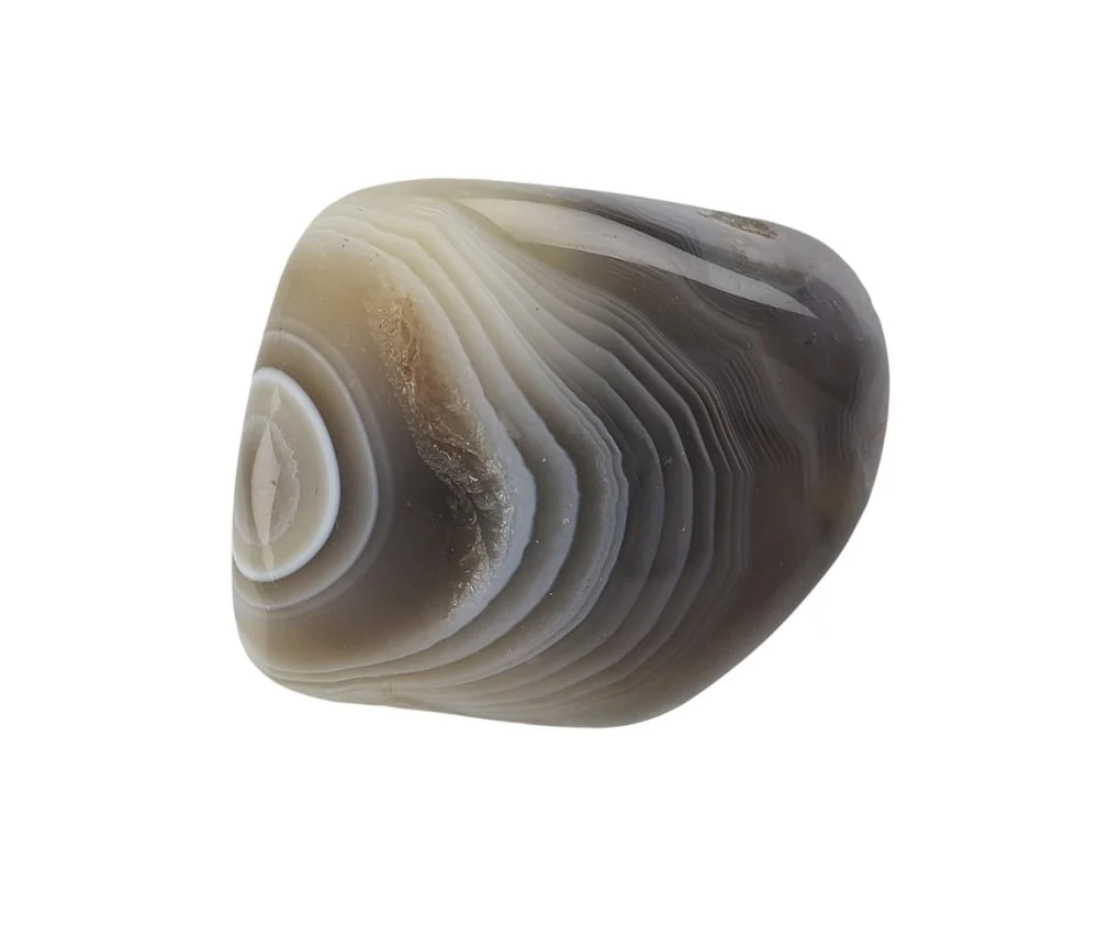 Trommelsteine - Achat - Botswana grau- 3,0 - 4,0cm - XL - 500gr Beutel