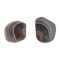 Trommelsteine - Achat - Botswana grau- 2,5 - 3,5cm - L - 500gr Beutel