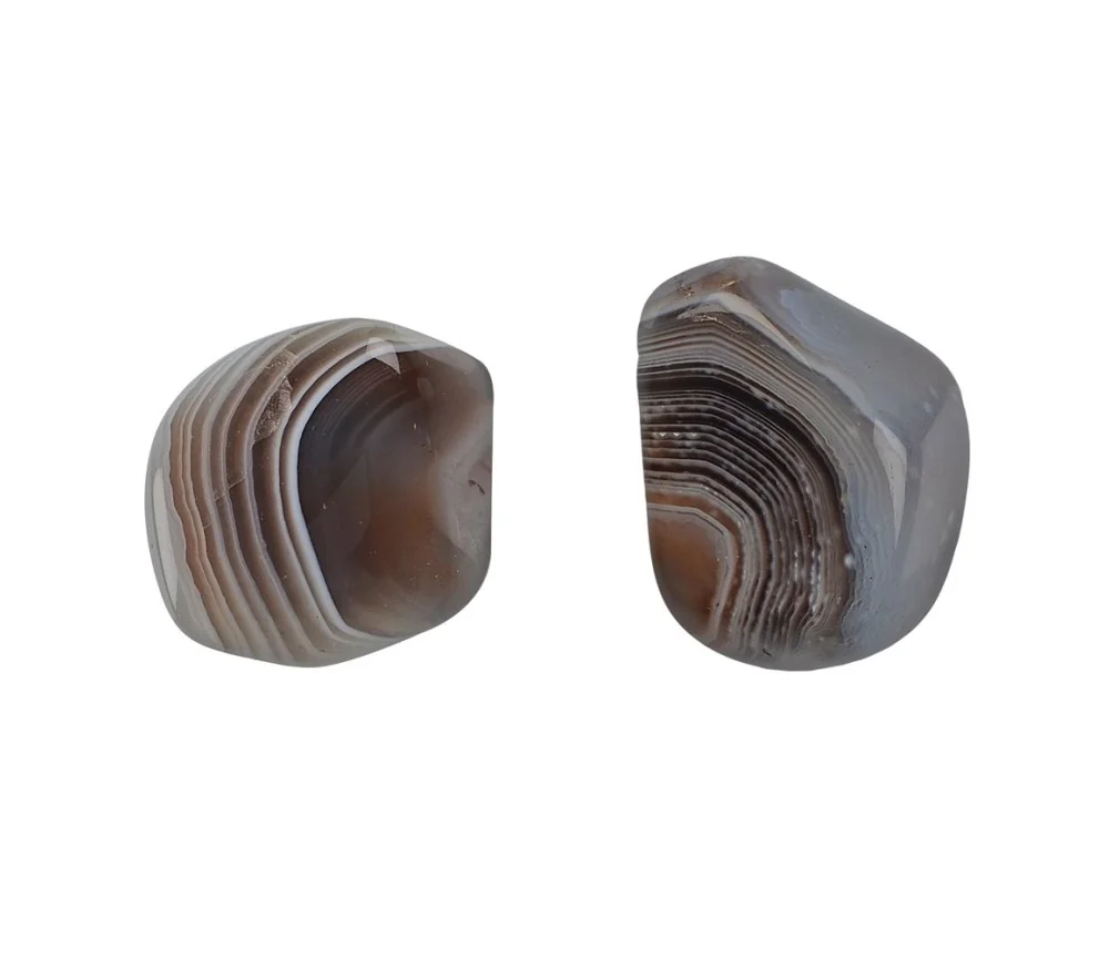 Trommelsteine - Achat - Botswana grau- 2,5 - 3,5cm - L - 500gr Beutel