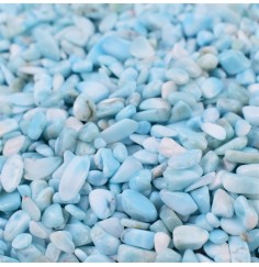 Trommelsteine - Larimar, 0,5 - 1,0cm - C1 - 1Kg Beutel