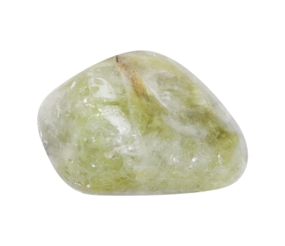 Trommelsteine - Prasiolith grün - gebr.- 4,0 - 5,0cm - L - 500gr Beutel