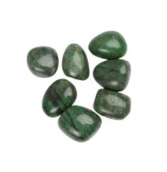 Trommelsteine - Gneis - grün- gemischte Größen - 100gr Beutel