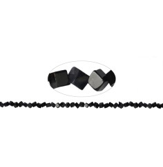 Heilstein & Edelstein-Strang - Würfel, Onyx (gef.), 03mm