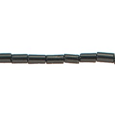 Heilstein & Edelstein-Strang - Mini-Zylinder, Onyx (gef.), 04 x 02mm