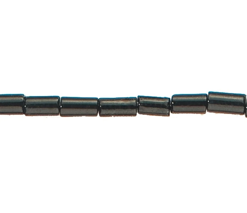 Heilstein & Edelstein-Strang - Mini-Zylinder, Onyx (gef.), 04 x 02mm