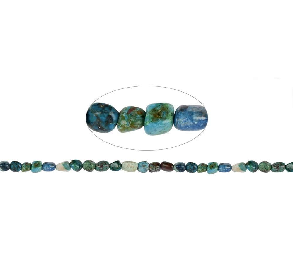 Heilstein & Edelstein-Strang - Nuggets, Chrysocoll (stab.), 07-09mm