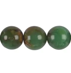 Heilstein & Edelstein-Strang - Kugeln, Chrysopras A, 20mm