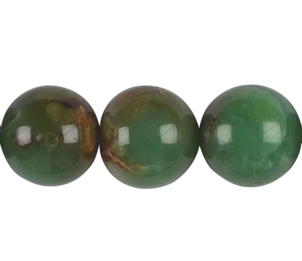 Heilstein & Edelstein-Strang - Kugeln, Chrysopras A, 20mm
