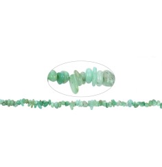 Heilstein & Edelstein-Strang - Splitter, Chrysopras, 03-05 x 05-12mm (37cm)