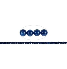 Heilstein & Edelstein-Strang - Kugeln, Disthen AAA, 08mm