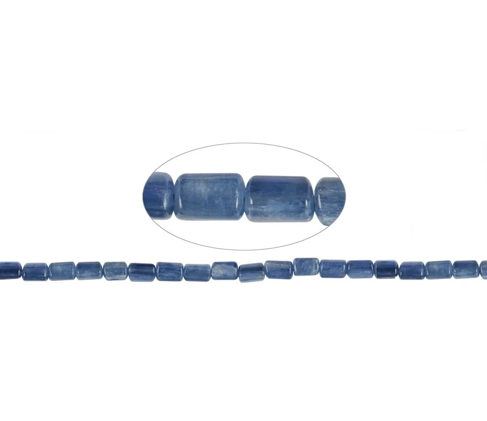 Heilstein & Edelstein-Strang - Zylinder, Disthen (blau) 07mm